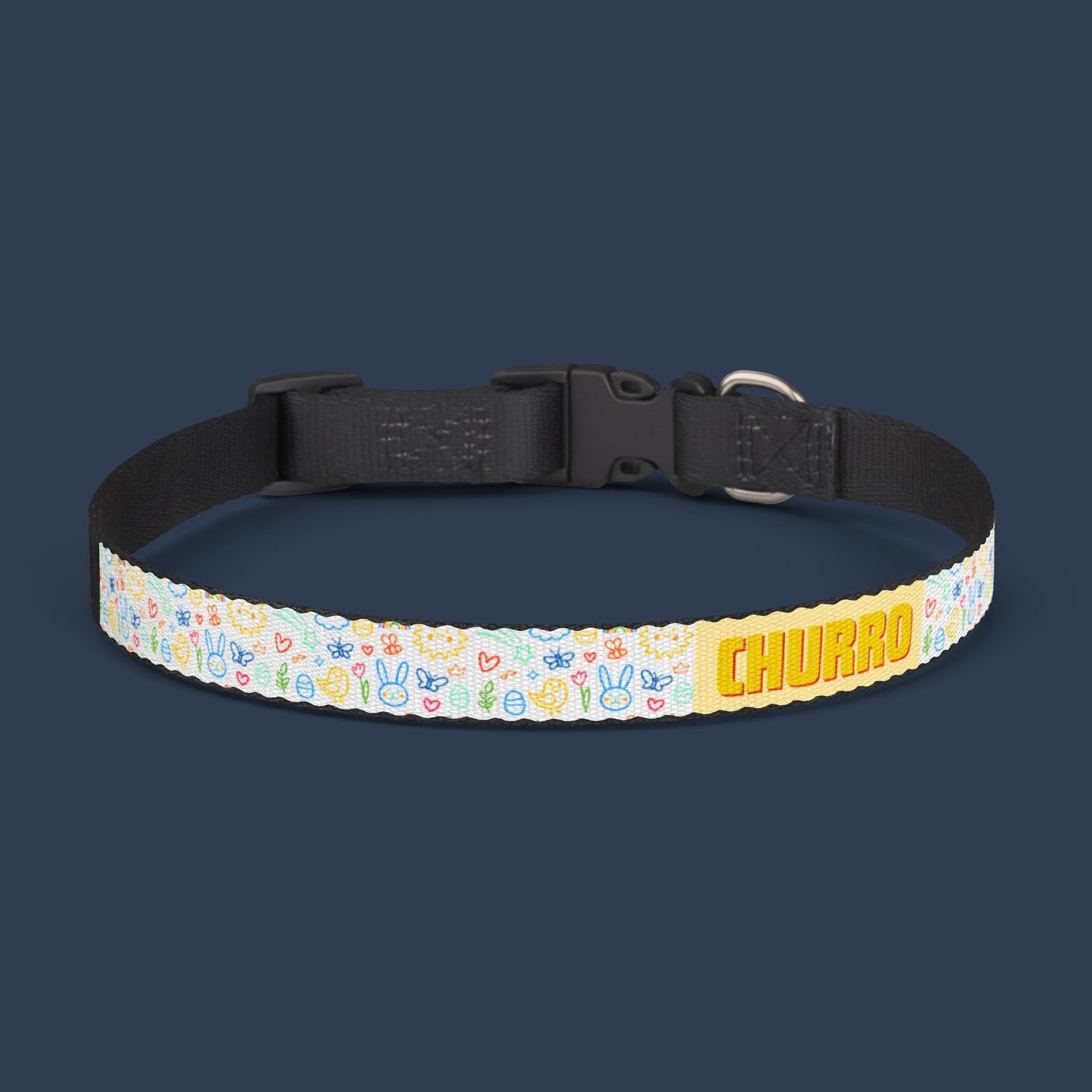 Whimsy Garden Clip-On Collar