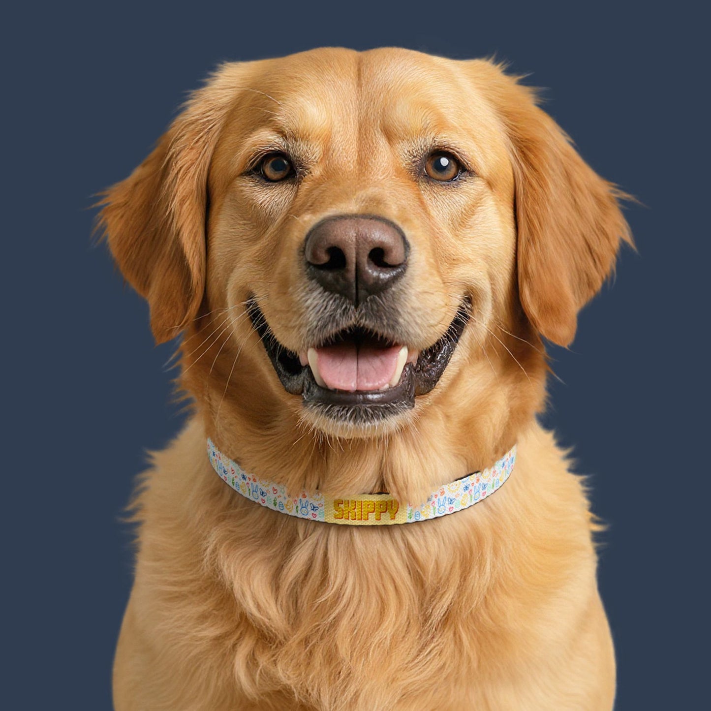 Whimsy Garden Clip-On Collar