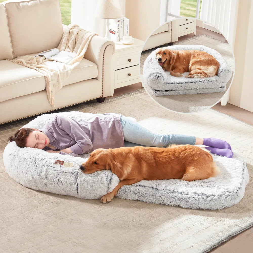 Luxe Foldable Orthopedic Dog Sofa Bed