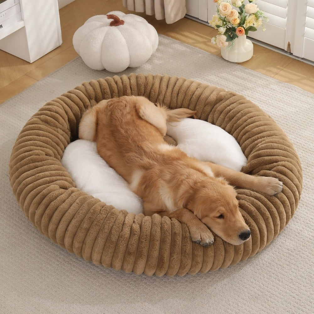Round Comfort Nest Dog Bed