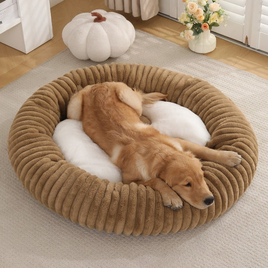 Round Comfort Nest Dog Bed