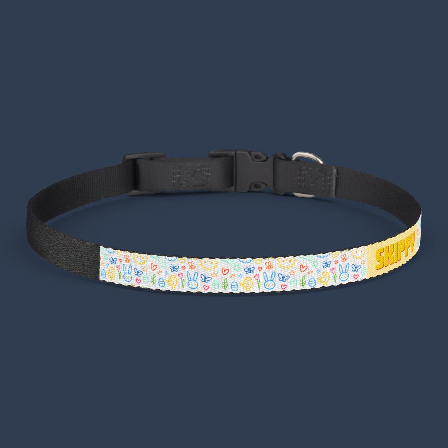 Whimsy Garden Clip-On Collar
