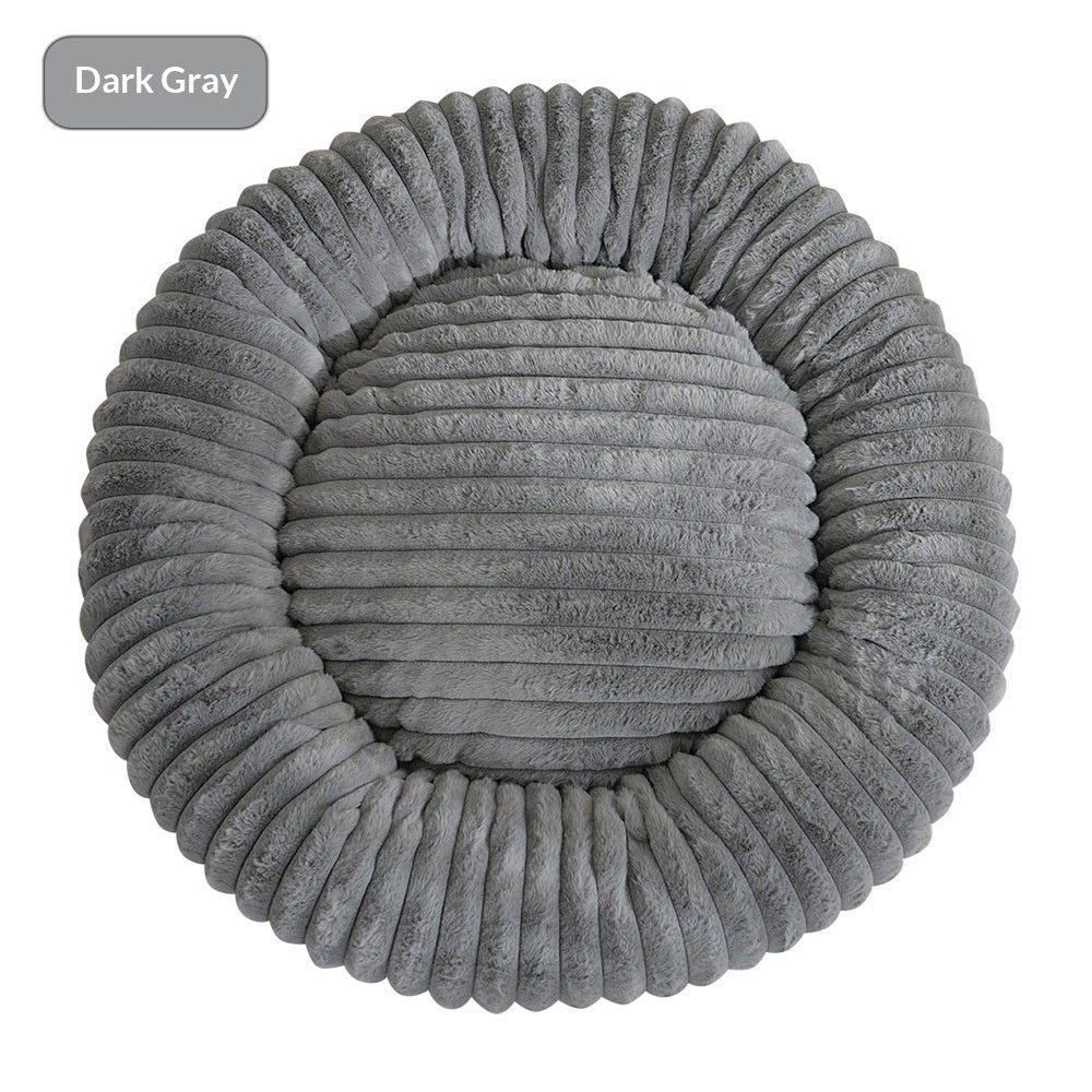 Round Comfort Nest Dog Bed