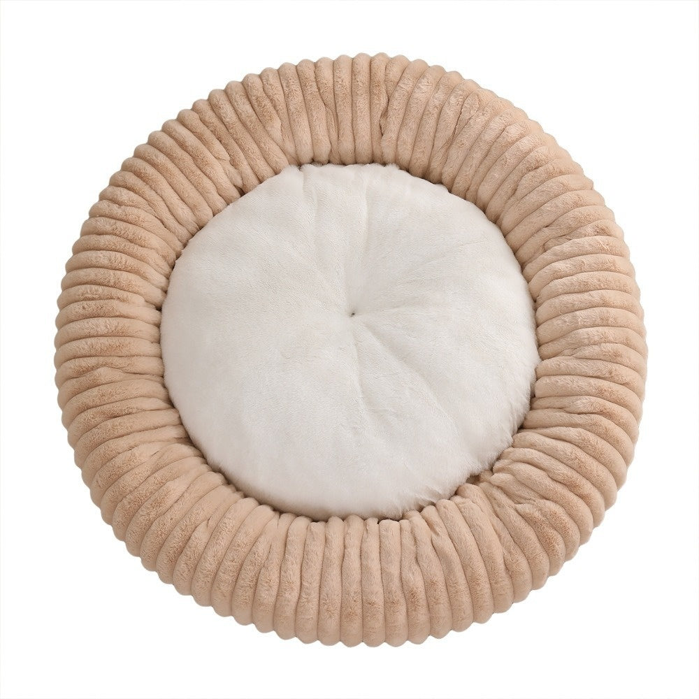 Round Comfort Nest Dog Bed
