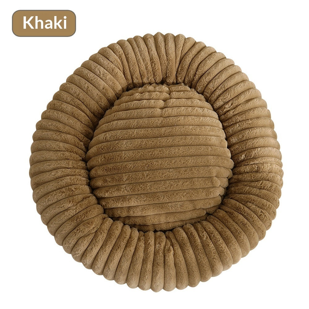 Round Comfort Nest Dog Bed