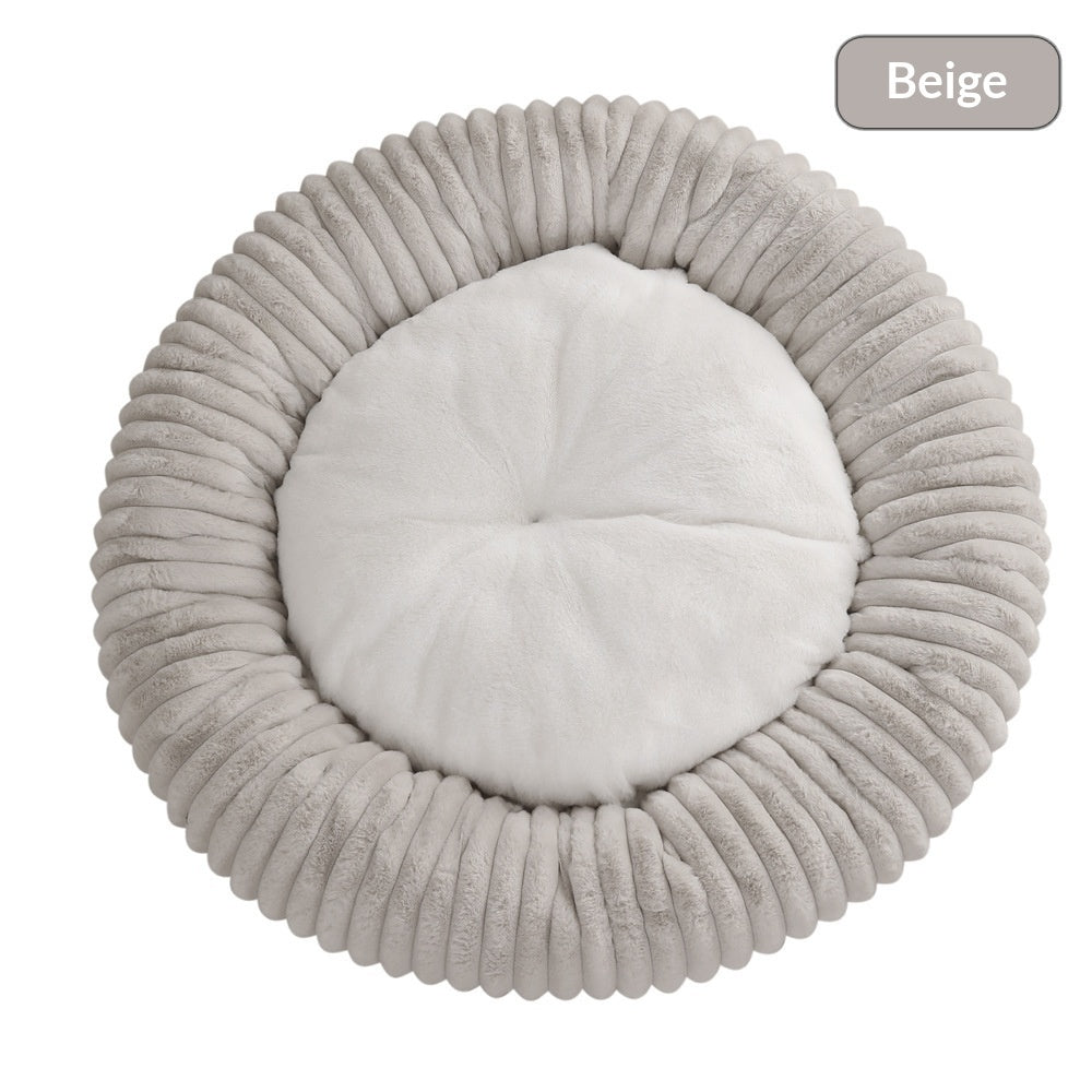 Round Comfort Nest Dog Bed