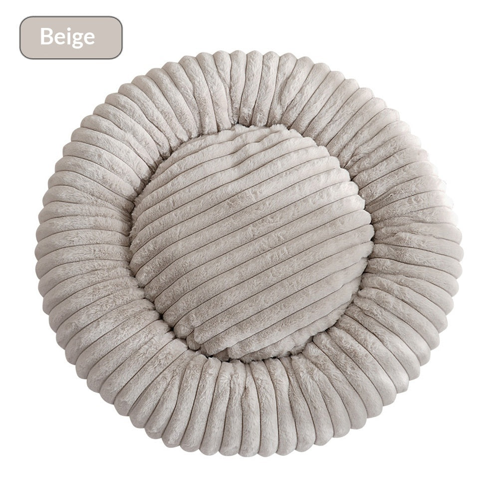 Round Comfort Nest Dog Bed